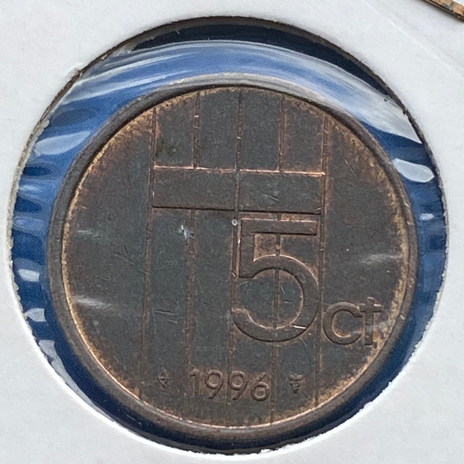 5 Cent / Stuiver uit 1996 van Koningin Beatrix, Verzenden, Koningin Beatrix, 5 cent, Losse munt