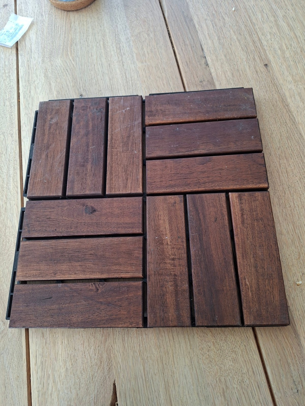 ikea balkontegels, Ophalen of Verzenden, Hout