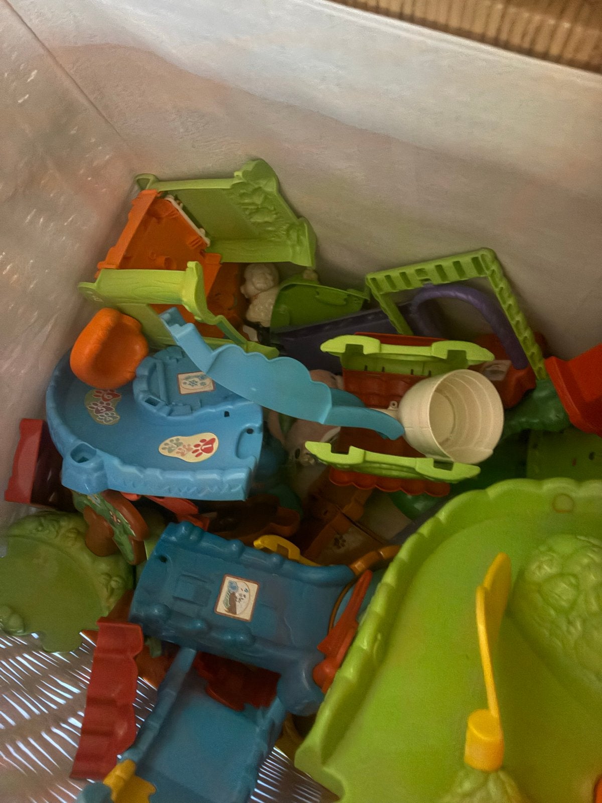 Grote partij VTech Zoef Zoef Dieren, Ophalen, Gebruikt, Overige typen, Met licht