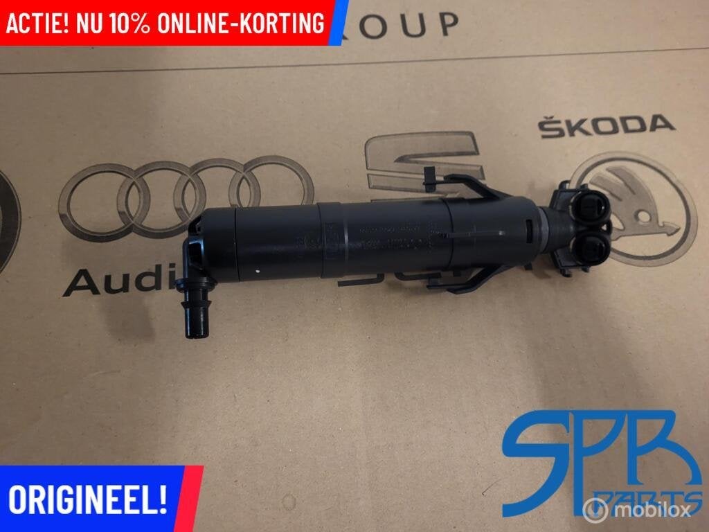 TOURAN 5TA Koplampsproeier links 5TA955103A KOPLAMP SPROEIER, Volkswagen, Nieuw, Ophalen of Verzenden