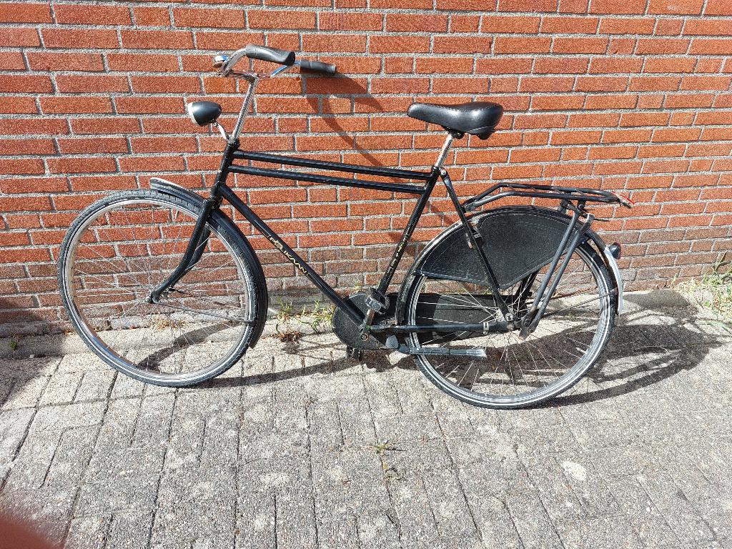 Nette opafiets, Terugtraprem, Gebruikt, 57 tot 61 cm, Ophalen