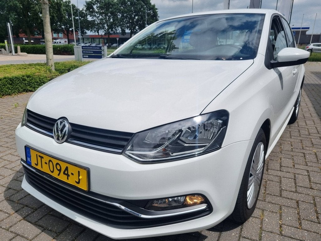 Volkswagen Polo 1.0 Comfortline Edition 5 Drs Nieuwstaat, Auto's, Stof, Wit, Origineel Nederlands, Bedrijf