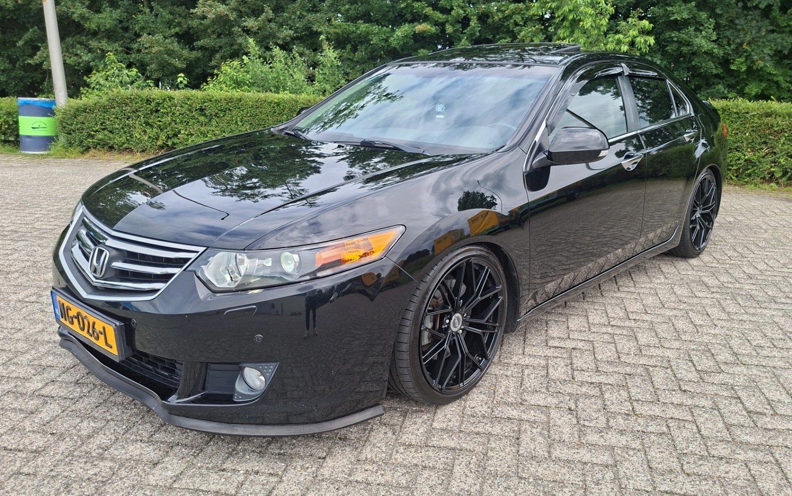 Honda Accord 2.4 Executive 2010 + KW Suspension V1, Auto's, Automaat, Zwart, 201 pk, Zwart