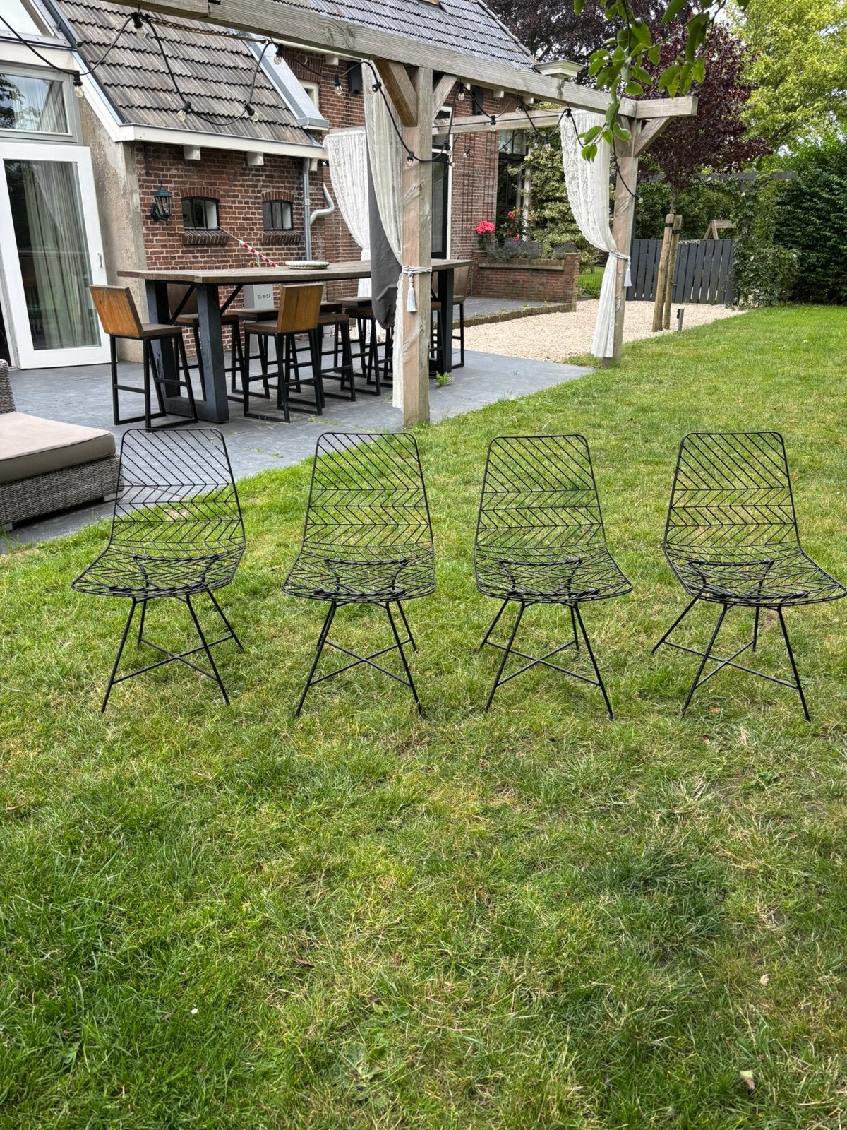 Stoelen, Ophalen, Zo goed als nieuw, Overige materialen, 2 zitplaatsen