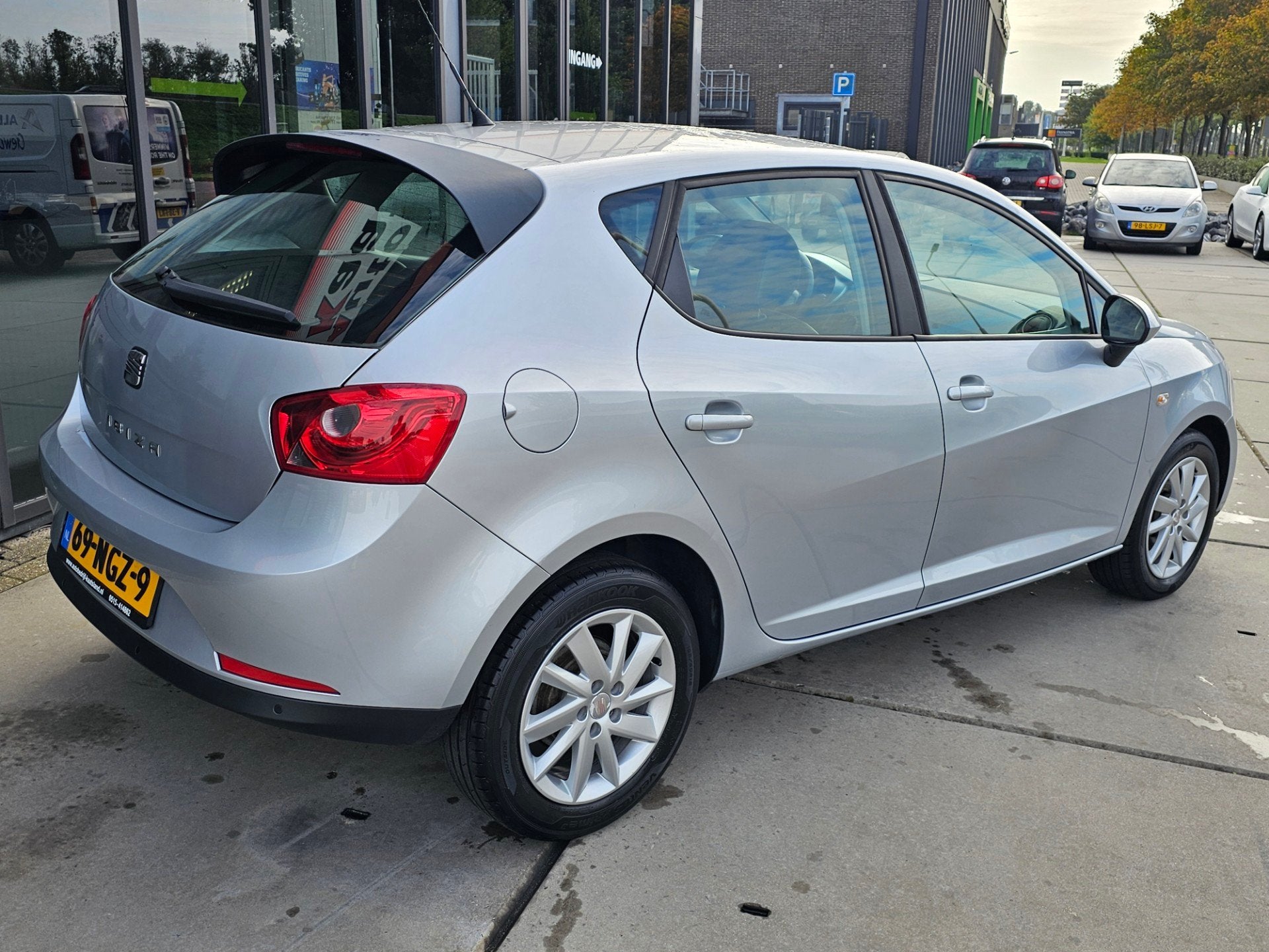 Seat Ibiza 1.2 TDI Reference Ecomotive - Clima - Leer - Crui, Auto's, Euro 5, Gebruikt, Zwart, 1199 cc