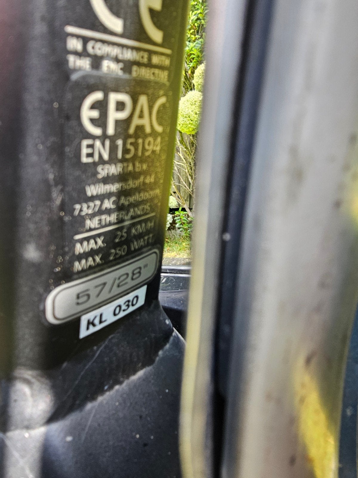 Foto 10 van Sparta M8i Elektrische Fiets
