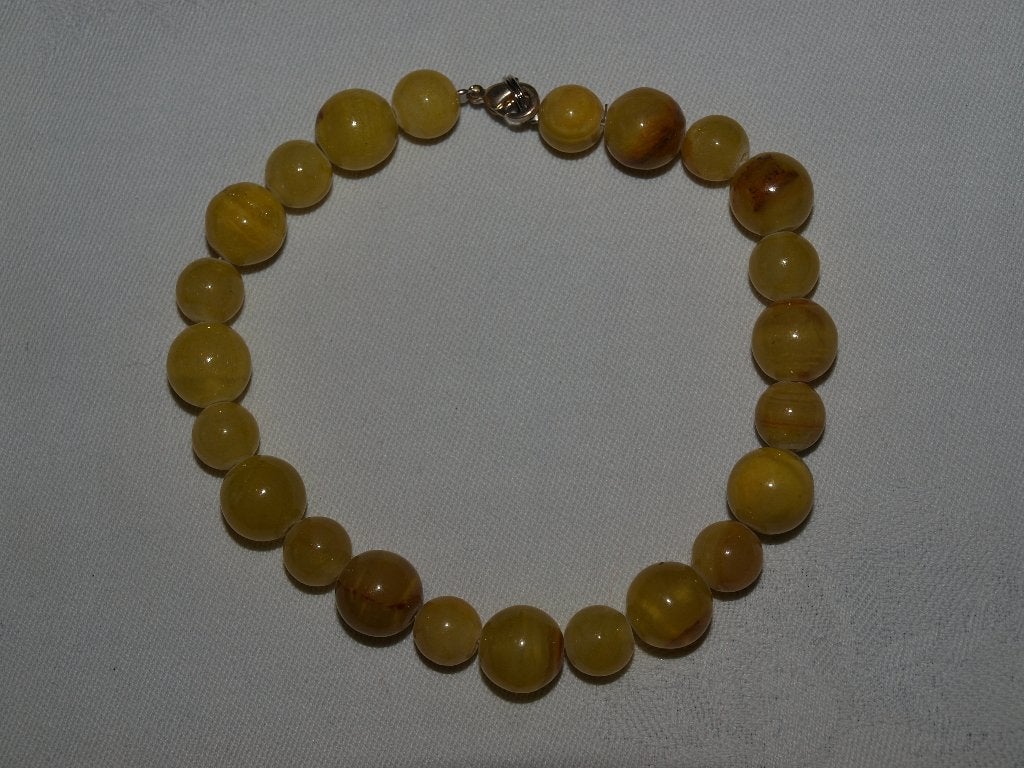 Geel/groene  kralenarmband, Ophalen of Verzenden, Nieuw, Overige kleuren, Overige materialen
