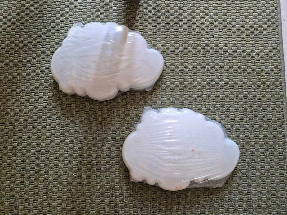 IKEA DRÖMSYN Wolk Lampen - Perfect voor Kinderkamer, Wit, Kunststof, Nieuw, Overige fittingen