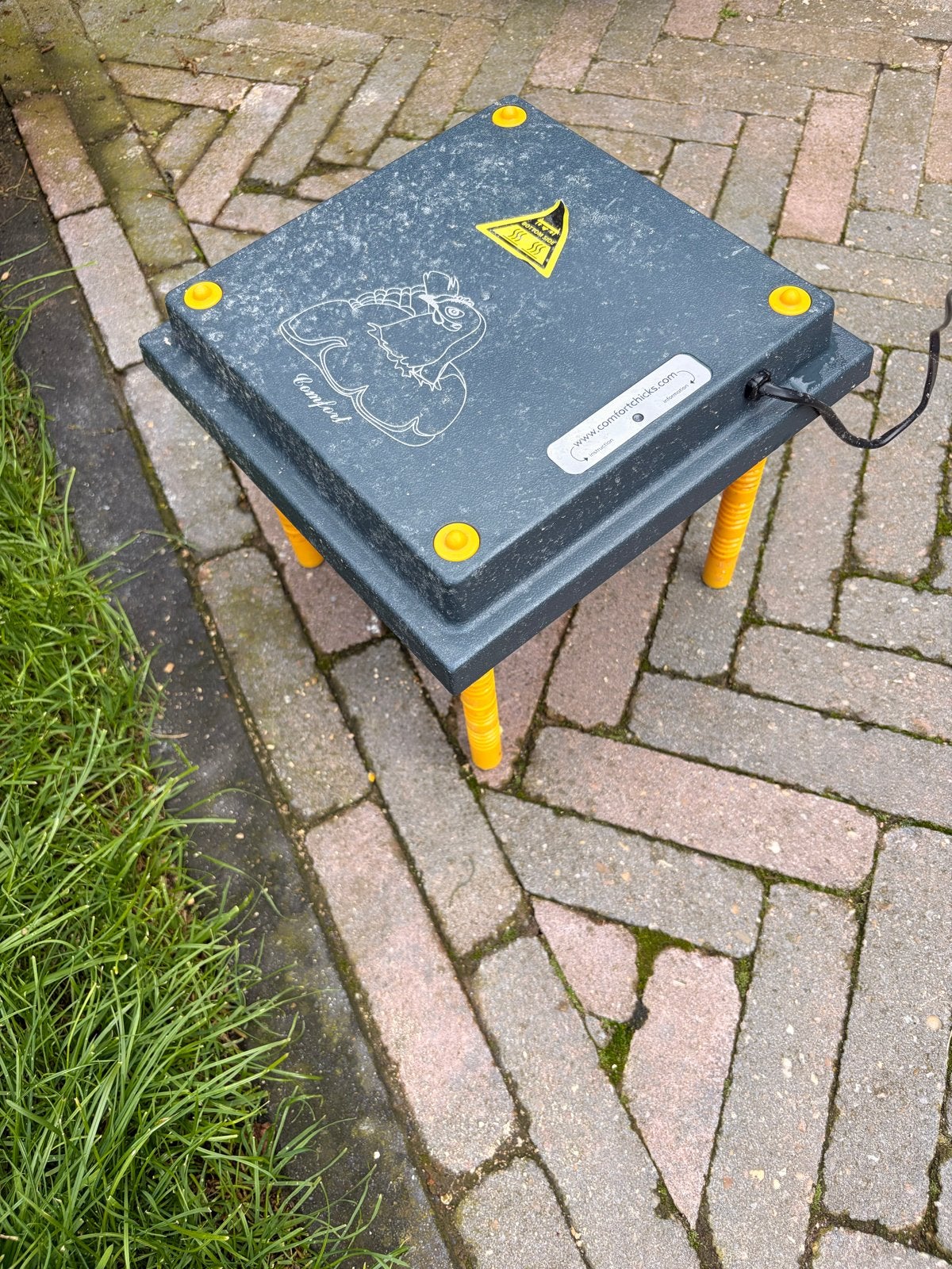 Warmtelamp, Ophalen, Gebruikt