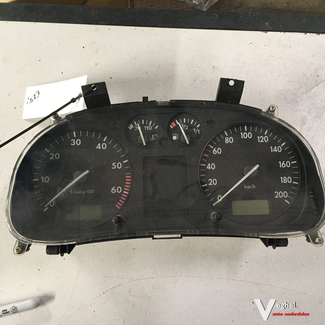 Vw Polo 1700051 1998   Km Tellerklok    6N0919 860T, Gebruikt, -, -, Ophalen of Verzenden