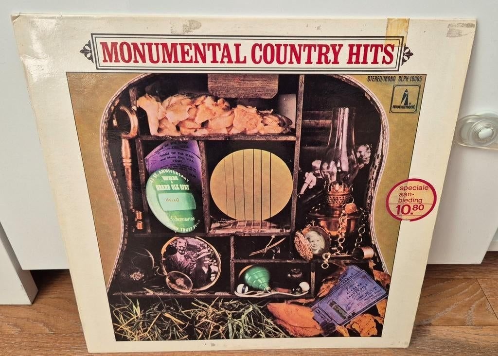 LP Monumental Country Hits (Dolly Parton e.a.), Ophalen of Verzenden, Gebruikt, 12 inch
