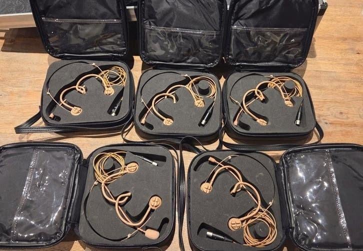 5 x Beyerdynamic headsets TG H75c Tan, Muziek en Instrumenten, Ophalen of Verzenden, Zo goed als nieuw, Zangmicrofoon
