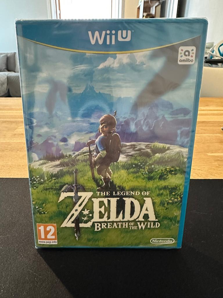 Te koop sealed Nintendo WiiU Zelda Breath of the wild, Spelcomputers en Games, Avontuur en Actie, 1 speler, Nieuw, Eén computer