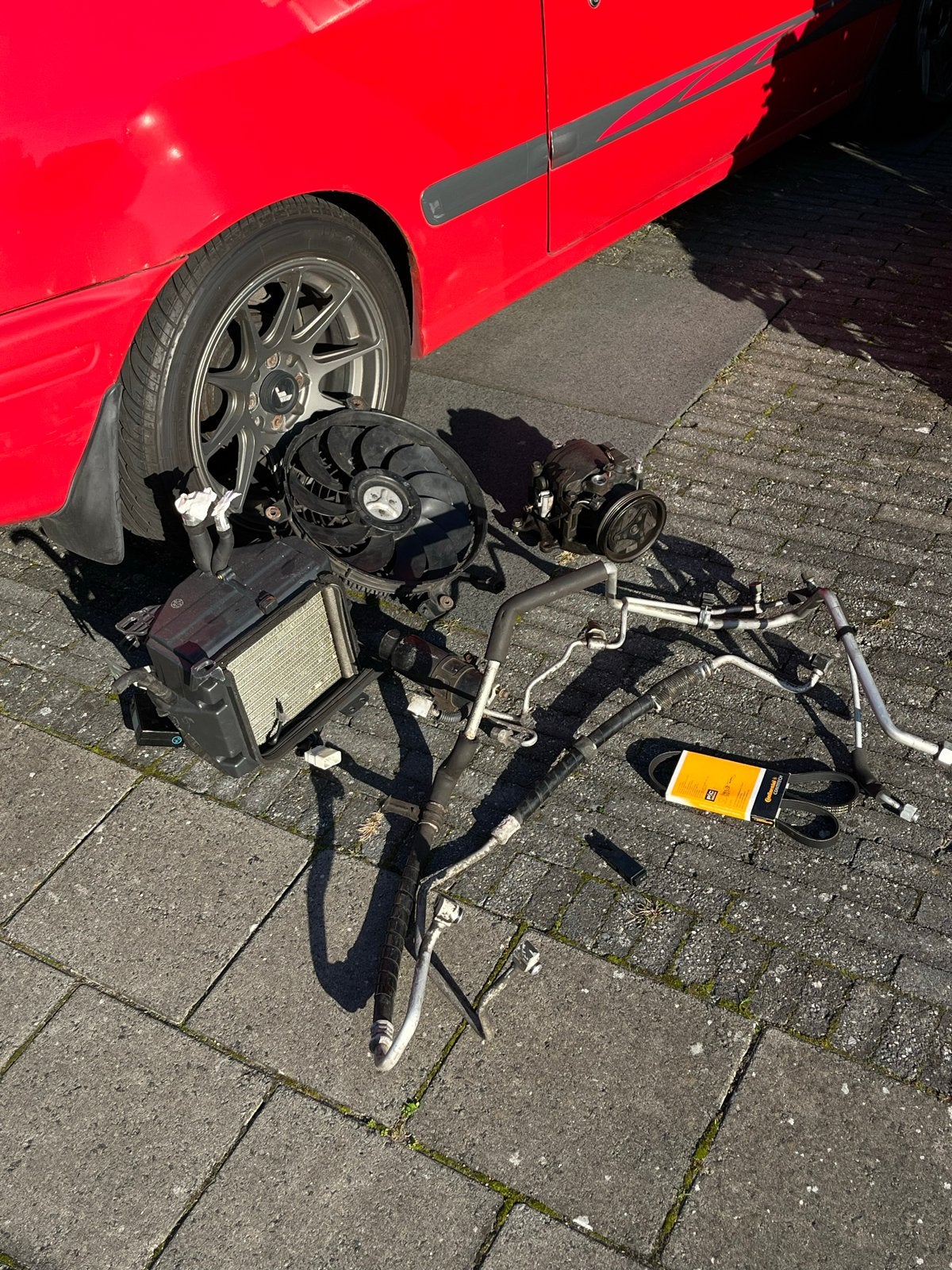 Complete Airco Set voor Toyota Starlet P9, Ophalen, Gebruikt, Toyota