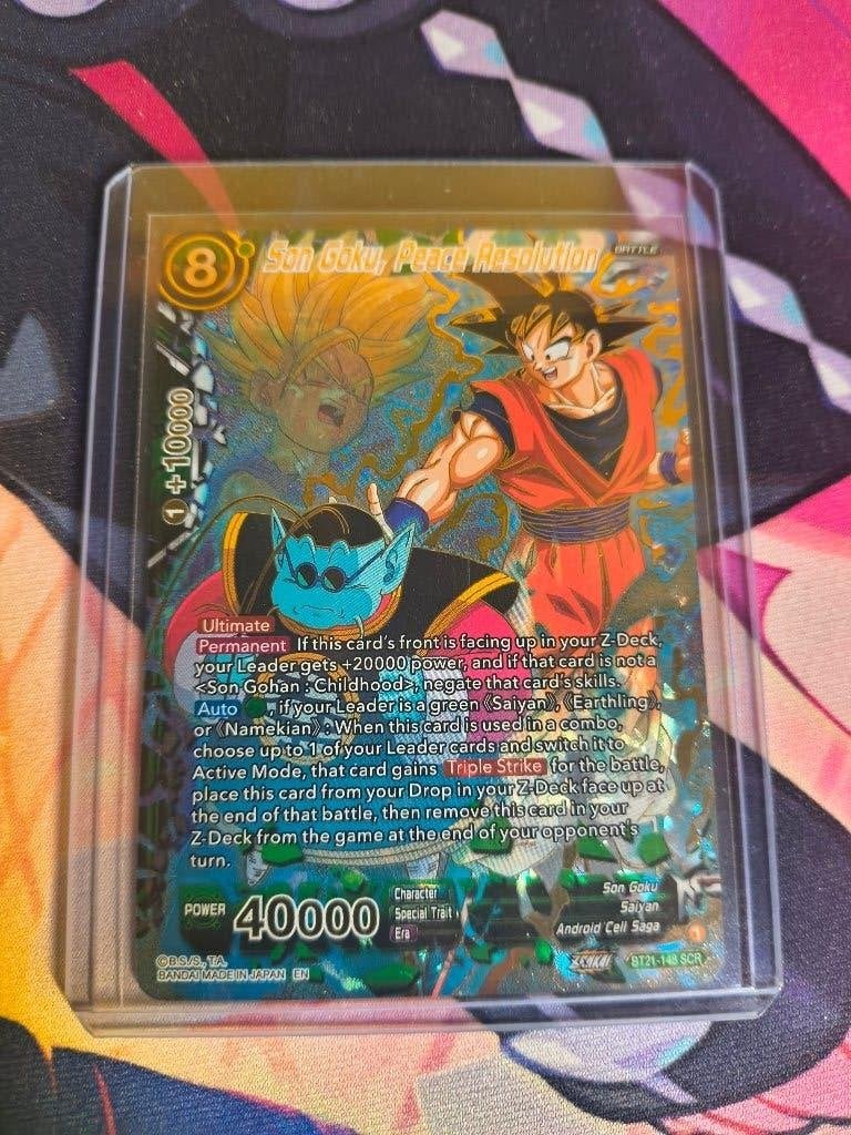 Goku, peace resolution., Ophalen of Verzenden, Zo goed als nieuw