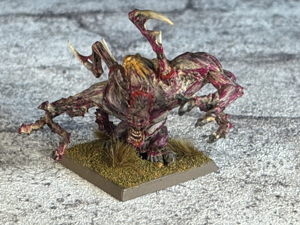 Chaos Spawn metal OOP Warhammer Fantasy, Hobby en Vrije tijd, Wargaming, Ophalen of Verzenden, Gebruikt, Warhammer, Figuurtje(s)