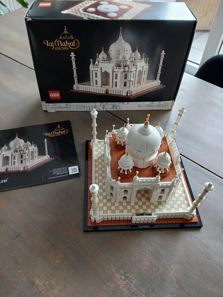Lego 21056, Taj Mahal, Ophalen of Verzenden, Zo goed als nieuw, Groter dan 1:32