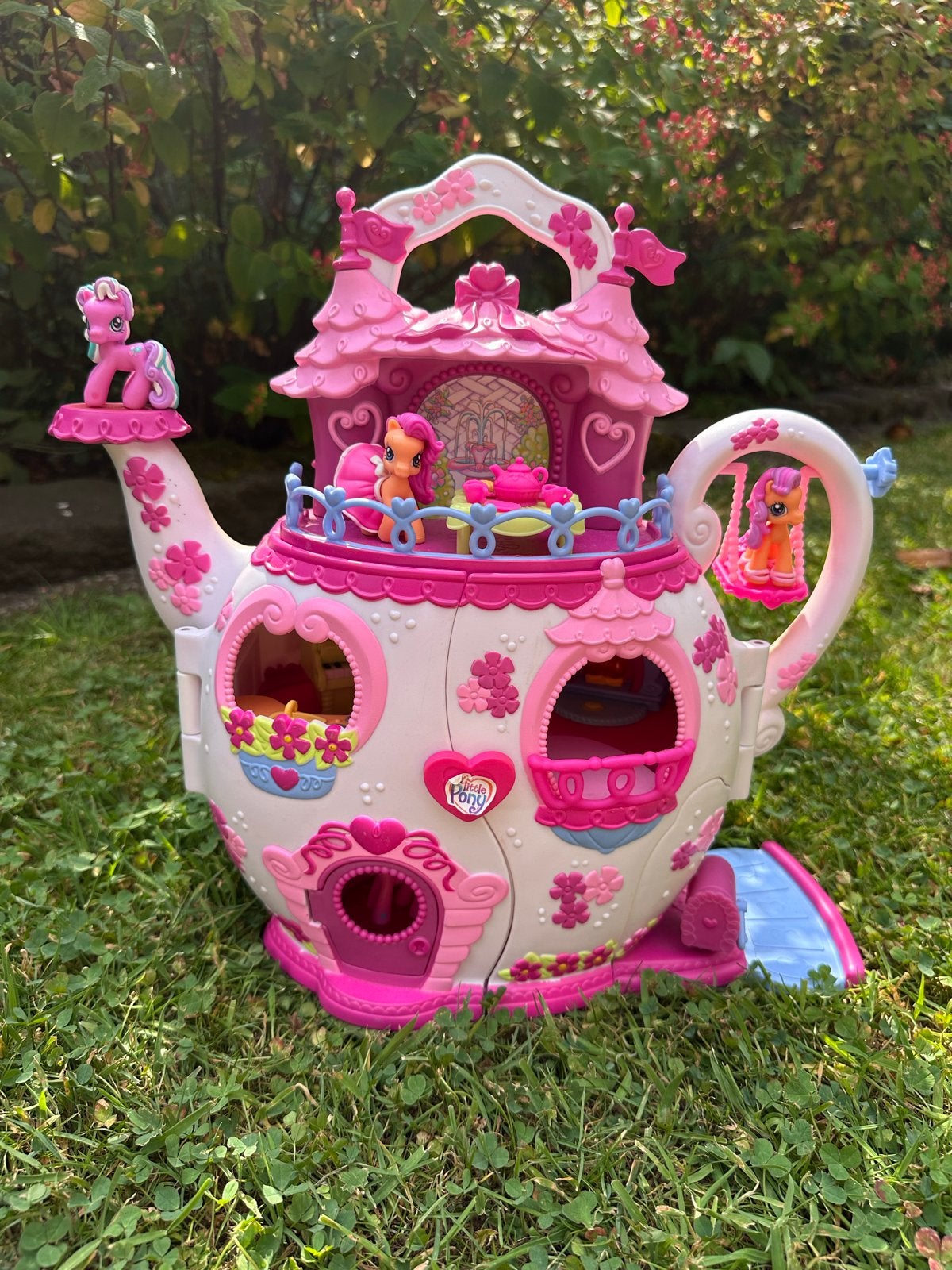 My Little Pony Theepot Speelhuis met Pony's en Accessoires, Ophalen, Gebruikt, Overige typen