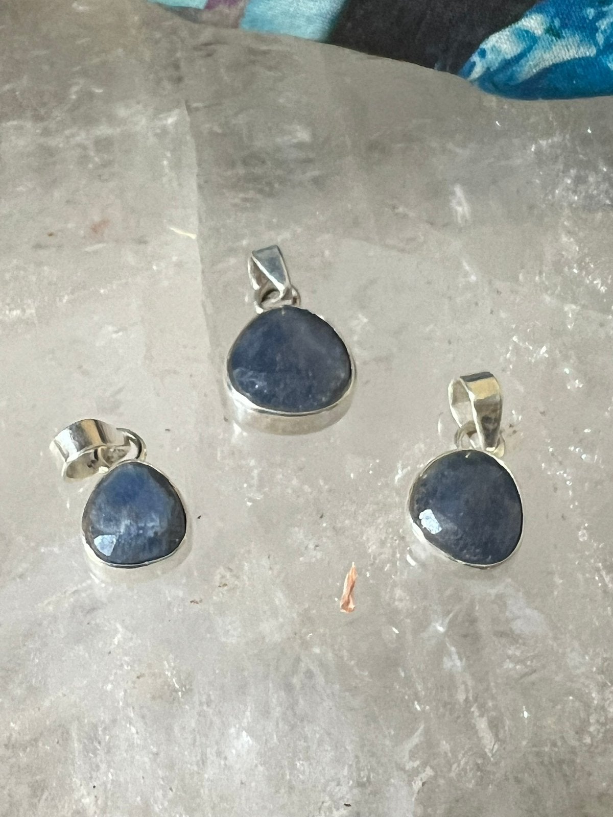 Saffier hanger beschermt inzicht voorspoed uniek magie power, Sieraden, Tassen en Uiterlijk, Ringen, Blauw, Magnolia11, Nieuw