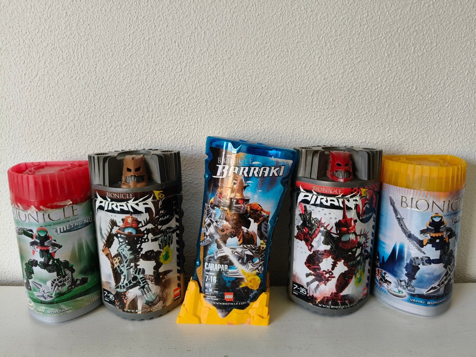 Lego Bionicle sets - Piraka, Barracki, Metru Nui, Gebruikt, Bionicle, Lego, Inclusief instructies