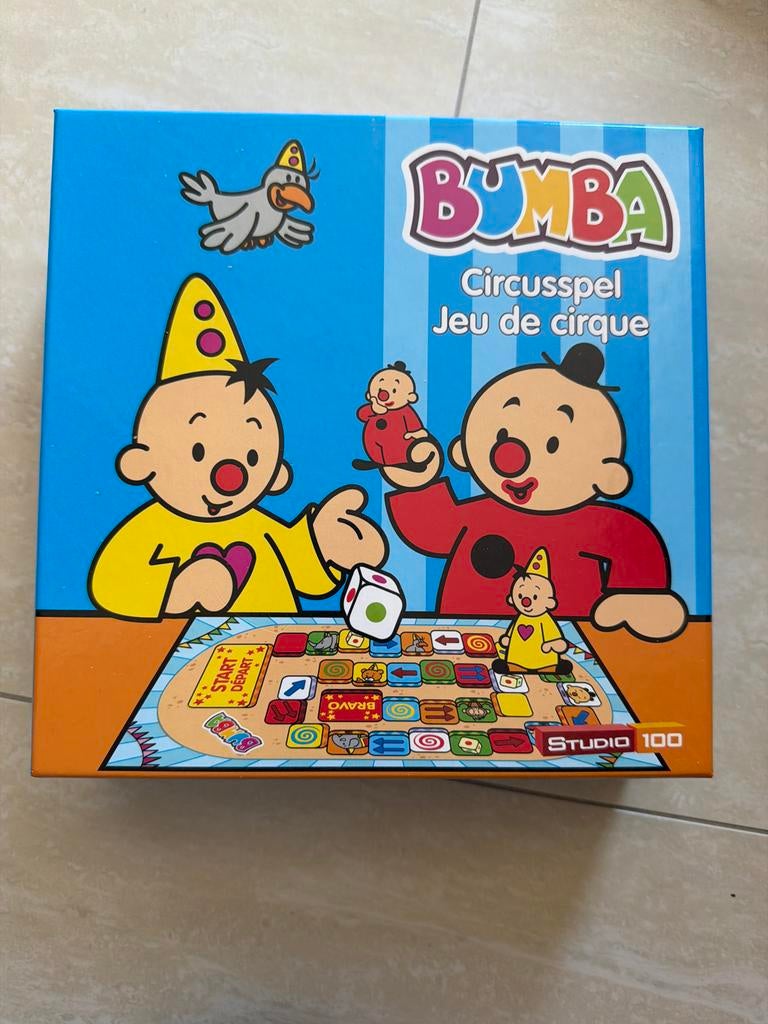 Bumba Circusspel, Drie of vier spelers, Ophalen, Gebruikt