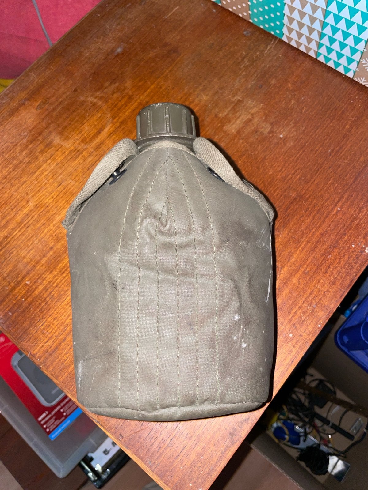 Originele Leger Fles - Veldflessen Militaria, Ophalen of Verzenden, Overige soorten, Overige gebieden, Overige typen
