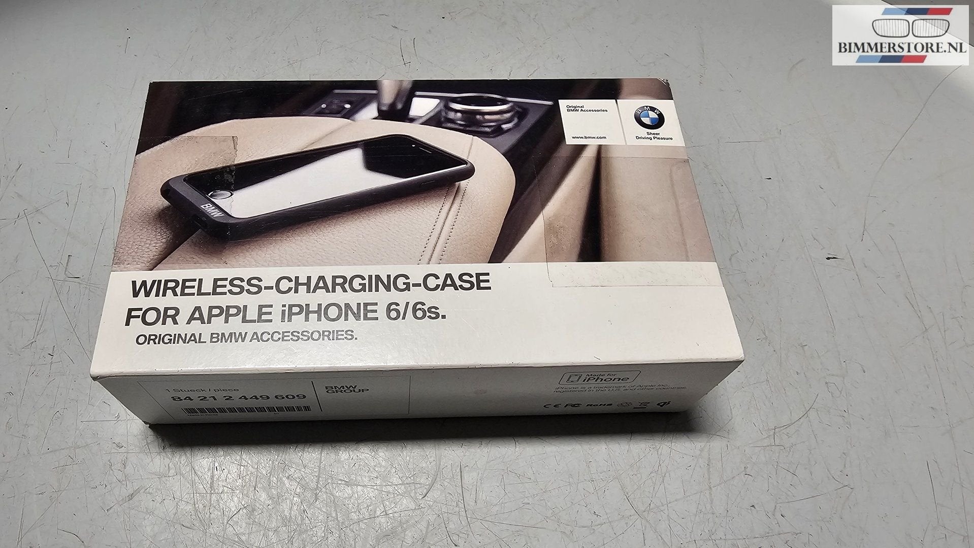 Telefoonhoes draadloos opladen iPhone 6 6s BMW 84212449609 2, -, -, Nieuw, Ophalen of Verzenden