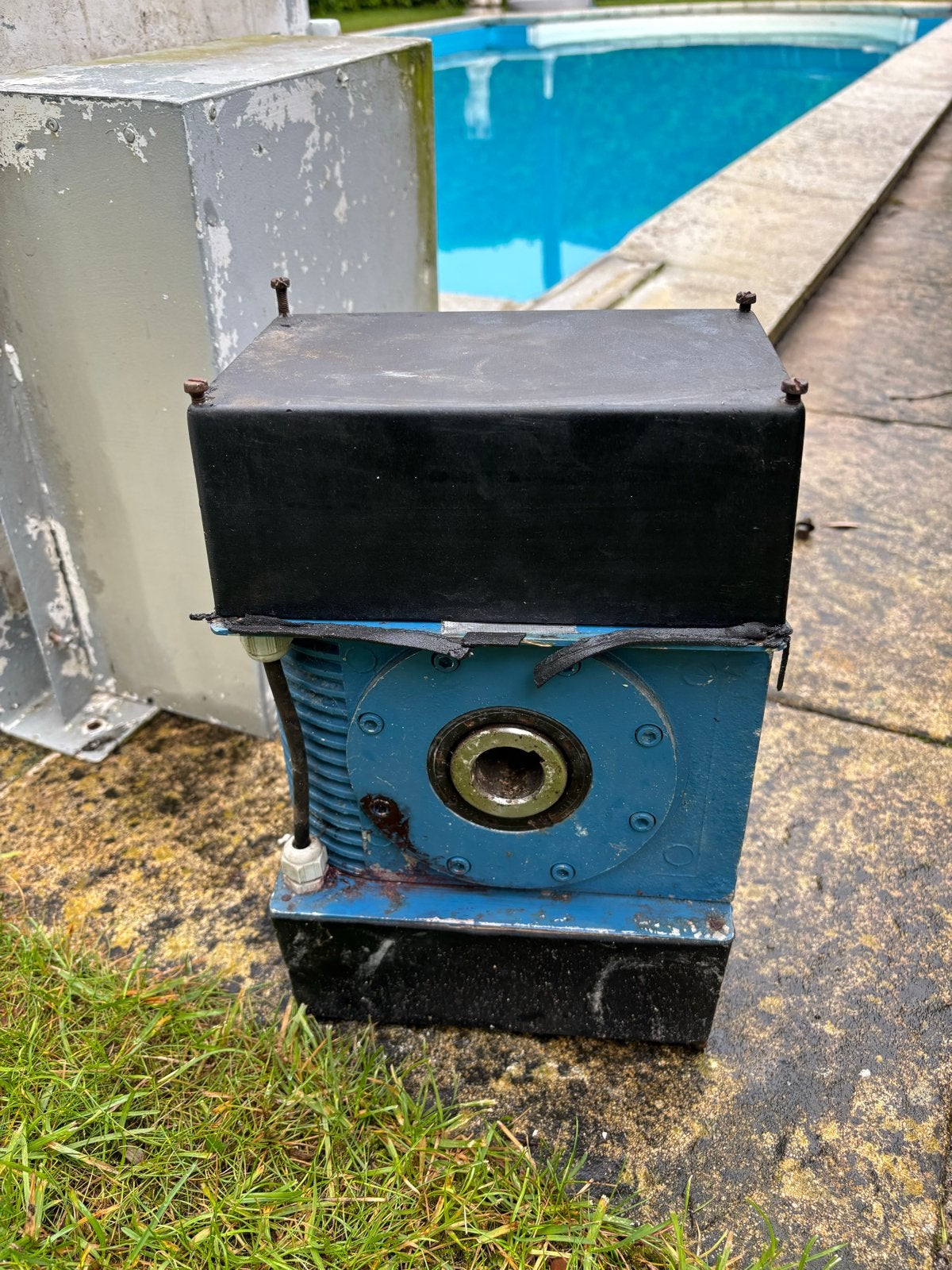 Zwembadlamellen motor met besturing, Tuin en Terras, Zwembad-toebehoren, Ophalen, Gebruikt, Overige typen