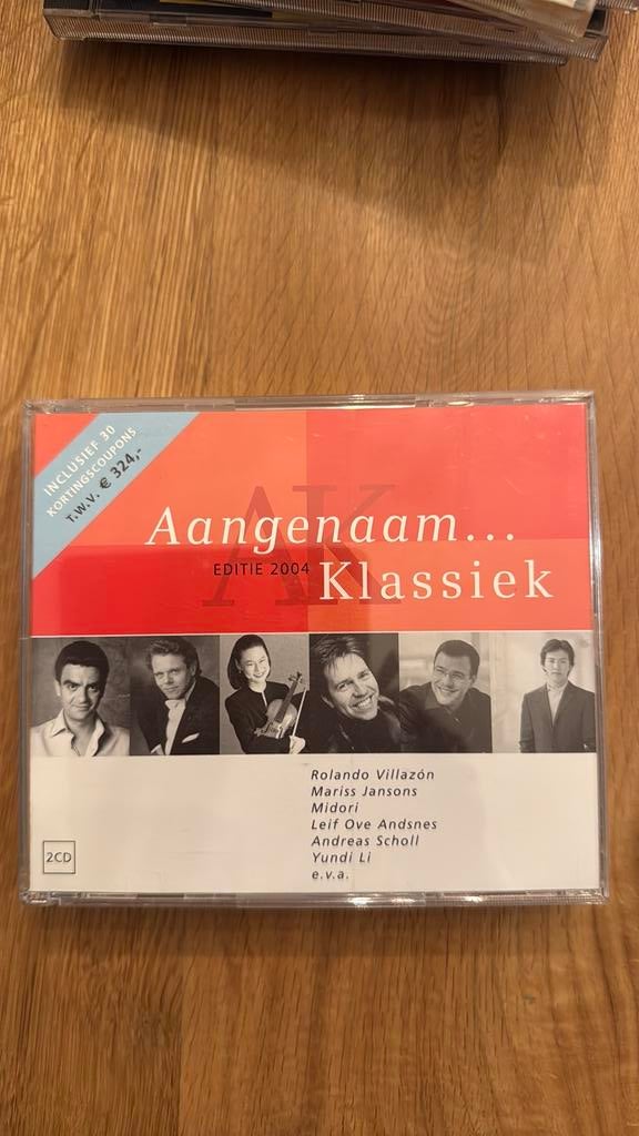 Aangenaam Klassiek editie 2004 - 2 cd’s, Ophalen of Verzenden, Zo goed als nieuw, Overige typen