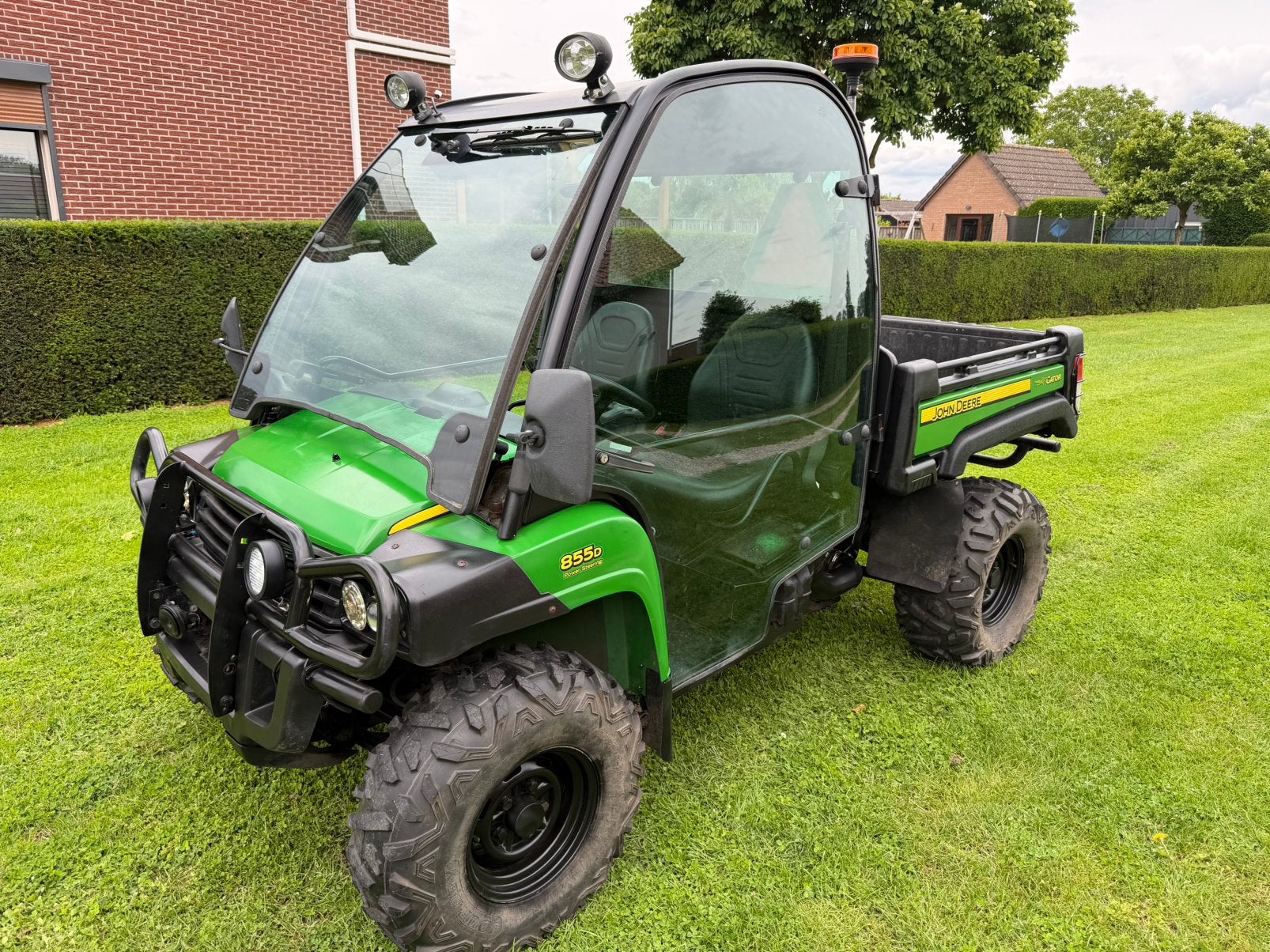 John deere gator XUV 855 power steering met kenteken, Ophalen, Voertuig of Aanhanger