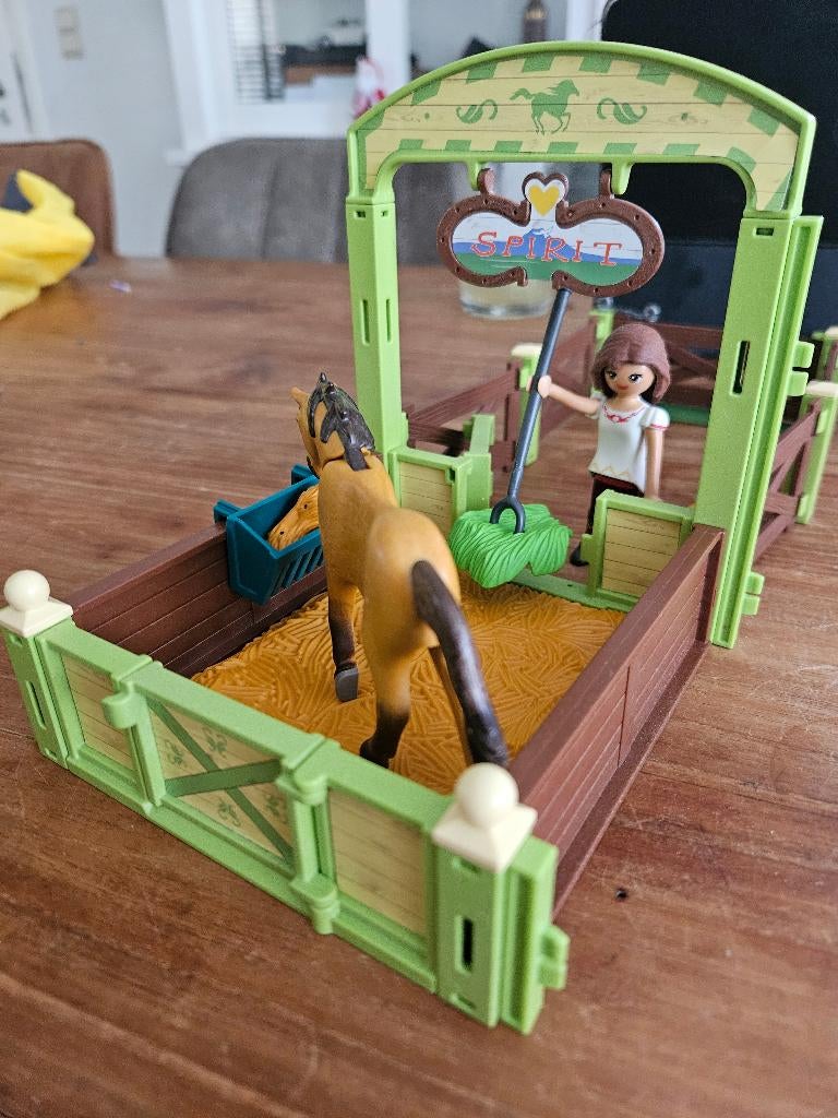 Playmobil Spirit Manege 9478, Kinderen en Baby's, Speelgoed | Playmobil, Zo goed als nieuw, Ophalen of Verzenden
