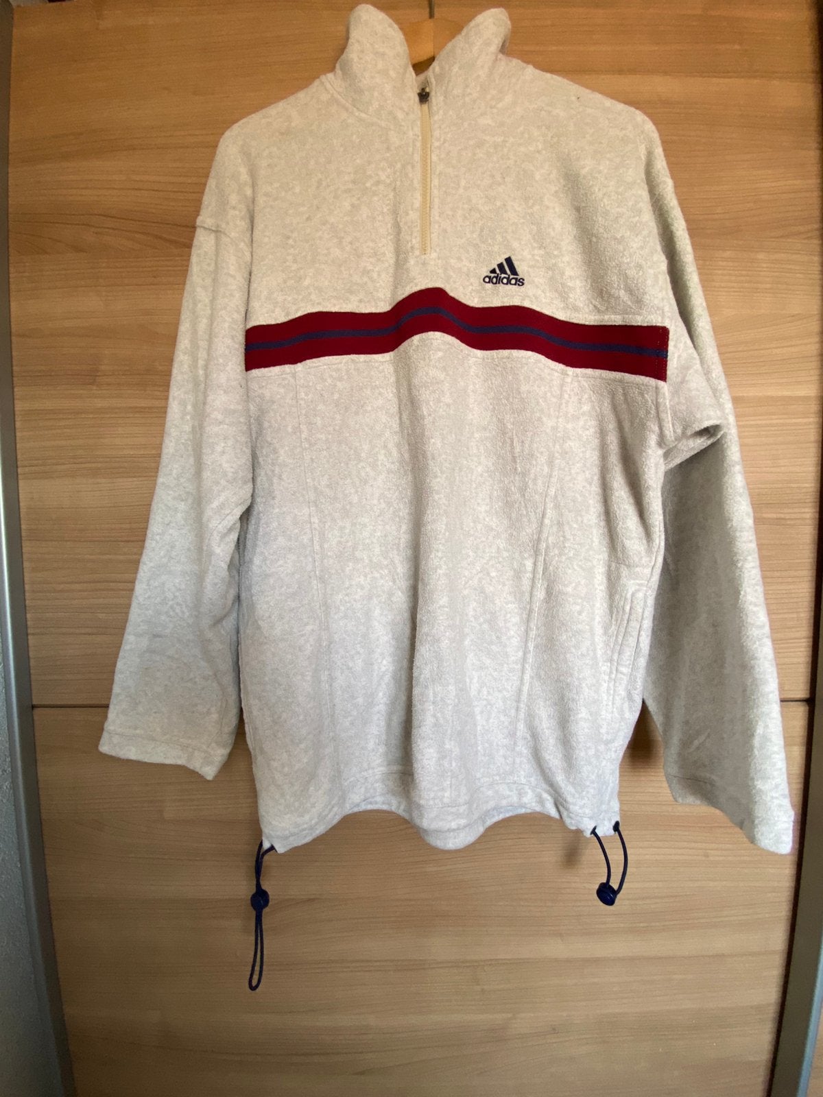 Adidas Fleece Trui Maat XL, Verzenden, Zo goed als nieuw, Maat 56/58 (XL), Wit