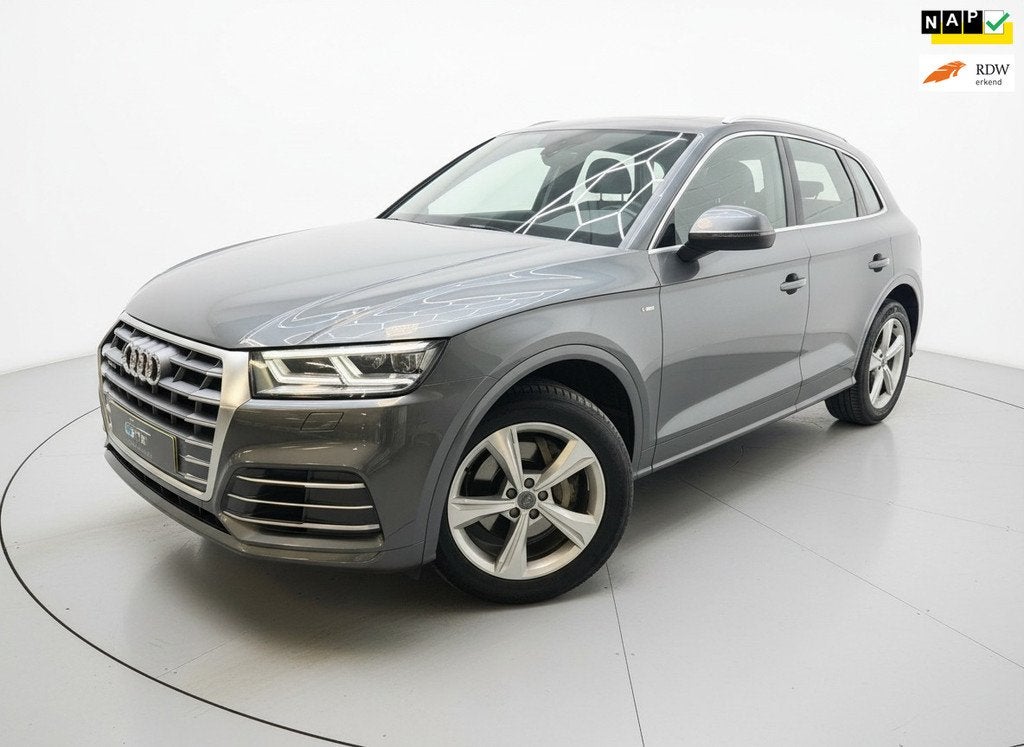 Audi Q5 2.0 TFSI quattro 2x S LINE LEER PDC NAVI NAP, Auto's, Audi, Automaat, Automatische klimaatregeling, Gebruikt, 4 cilinders