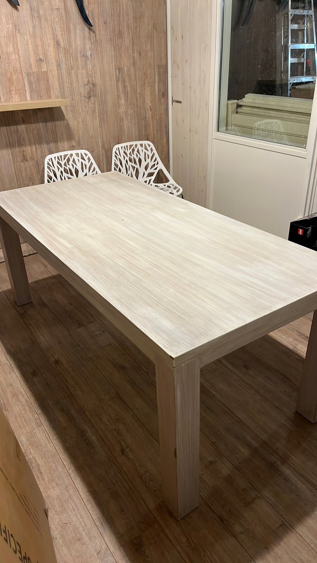 Eettafel 88x191cm, Huis en Inrichting, Ophalen, Gebruikt, Rechthoekig, 50 tot 100 cm