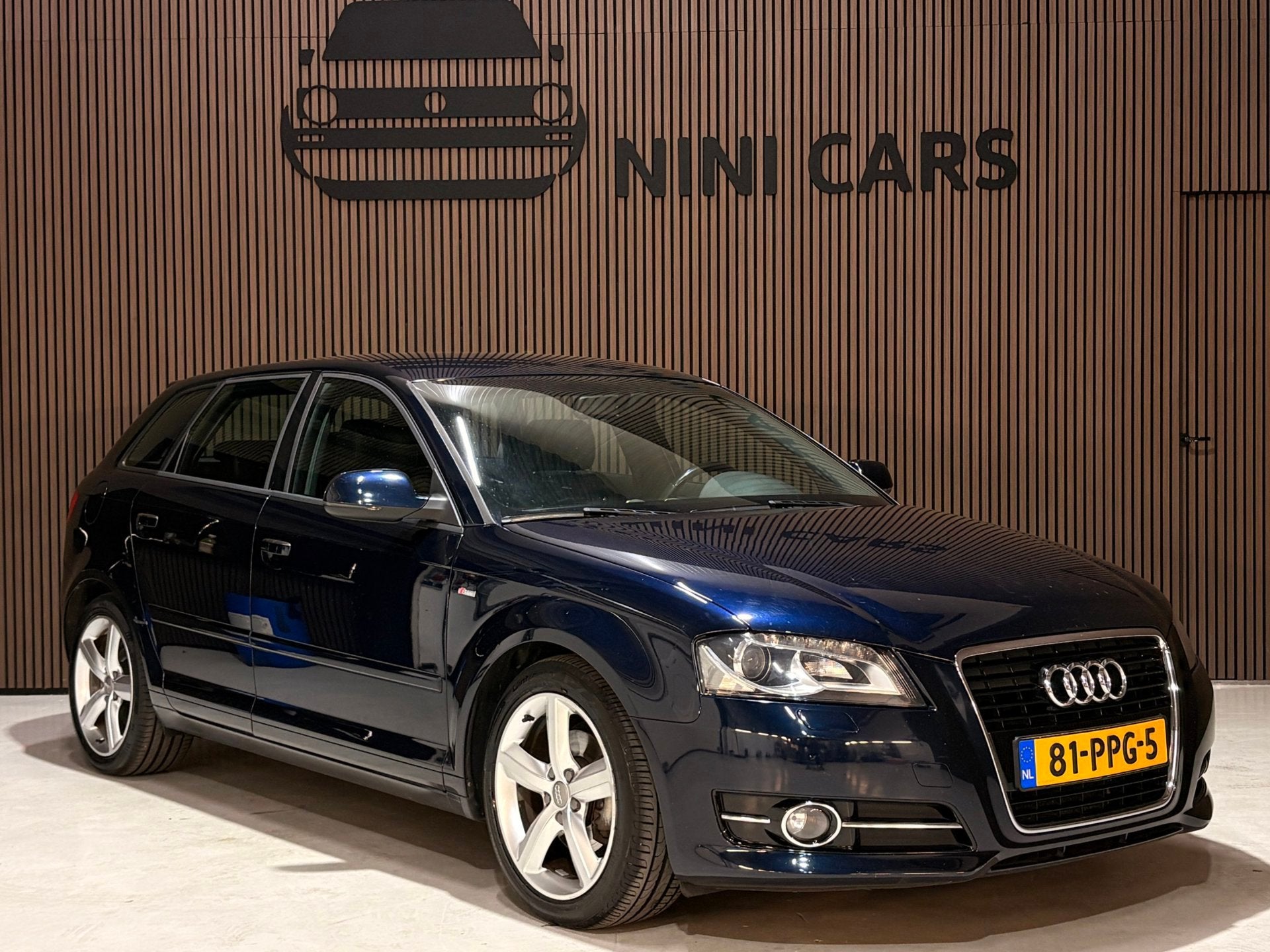Audi A3 Sportback 1.4 TFSI Ambition Pro Line S Leder zwarte, Voorwielaandrijving, Euro 5, 125 pk, Gebruikt