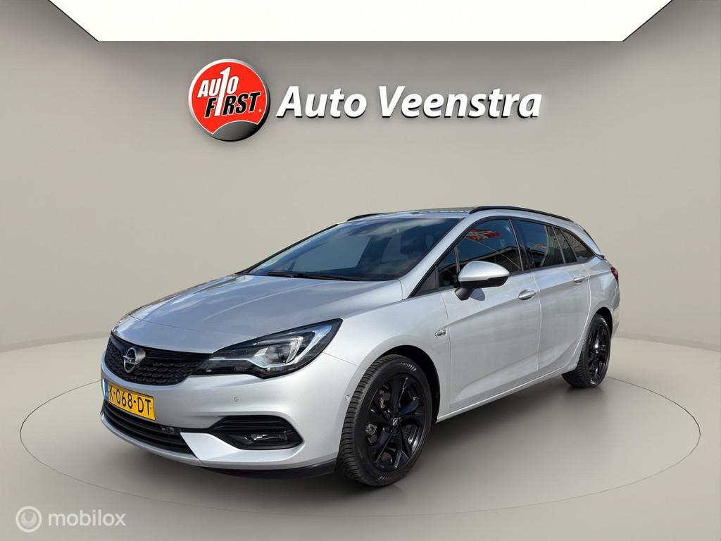 Opel Astra Sports Tourer 1.2 Ultimate|LEDER|STOEL/STUUR.VERW, Voorwielaandrijving, 145 pk, Euro 6, 1199 cc