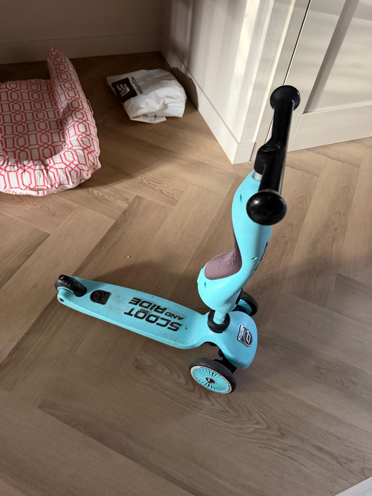 Scoot and Ride Highwaykick 1 - Blauw (2-in-1 step), Ophalen of Verzenden, Gebruikt, Gewone step