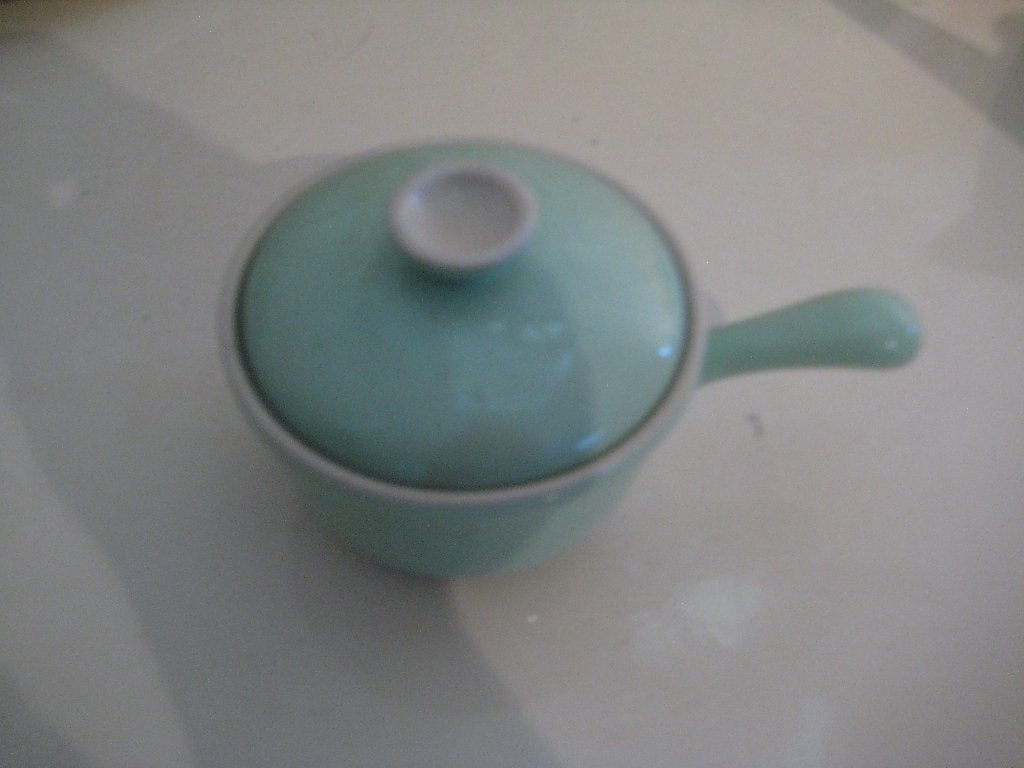 Pastel Regout Parafeu pannetje Groen nr. 3, Ophalen of Verzenden