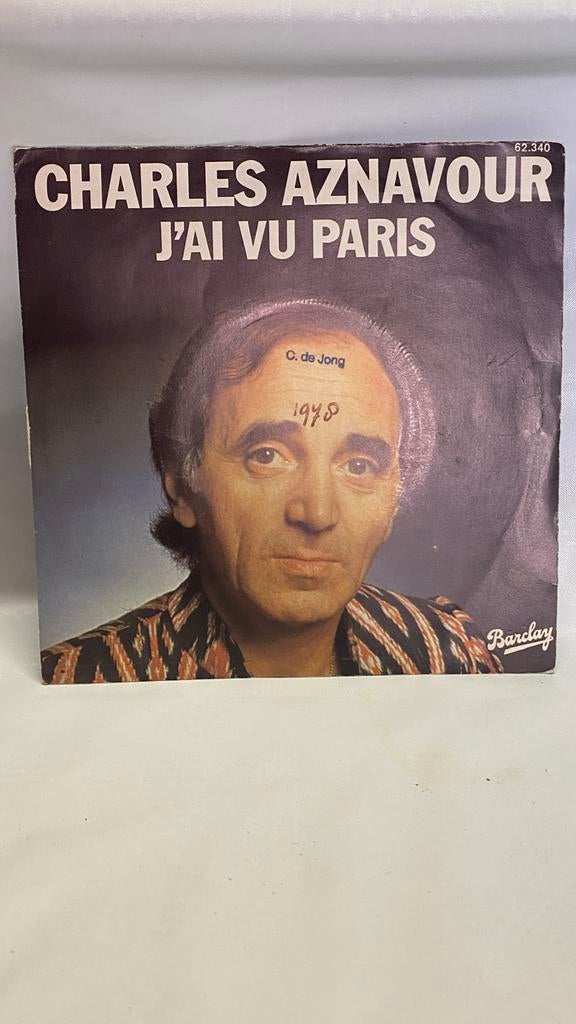 CHARLES AZNAVOUR., Ophalen of Verzenden, Zo goed als nieuw, Europa