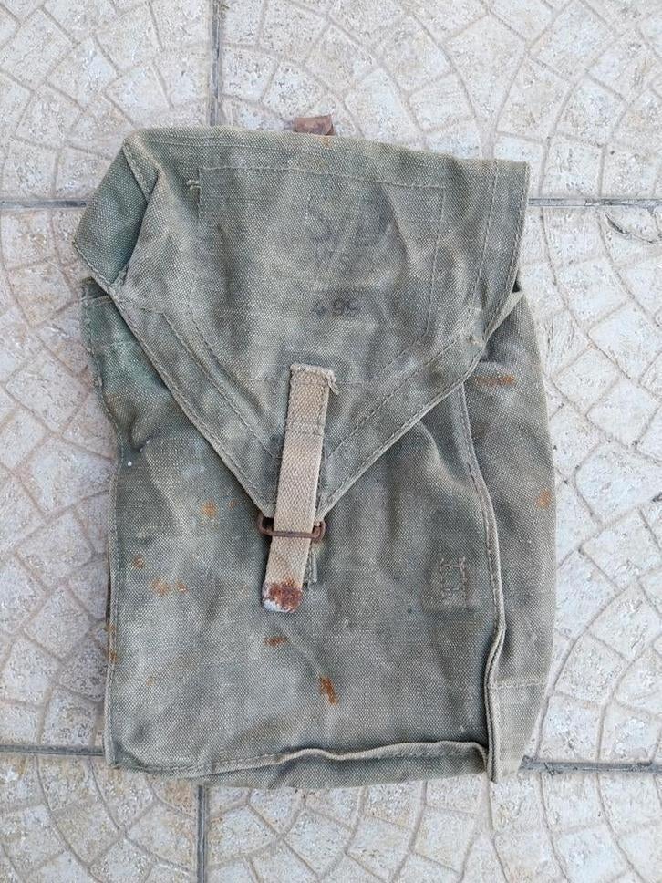 Poolse wo2 WZ.38 gasmasker zak 1939, Verzamelen, Militaria | Algemeen, Ophalen of Verzenden, Landmacht, Duitsland