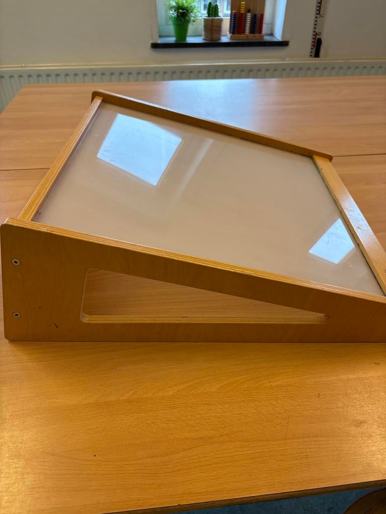 Lichtbak Kwinto, Ophalen, Krijtbord