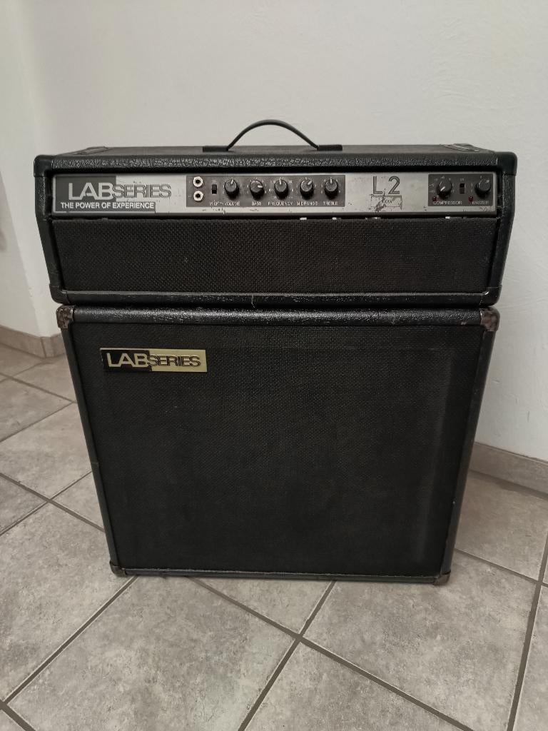 Lab Series L2 Bass/Gitaar Versterker – Head + 15"  cabinet, Muziek en Instrumenten, Versterkers | Bas en Gitaar, Ophalen, Gebruikt