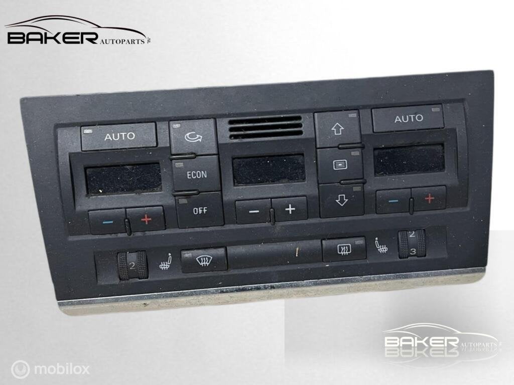 Kachelbedieningspaneel Audi A4  B7 ('04-'07) 8E0820043BK, Audi, Gebruikt, Audi, Ophalen of Verzenden