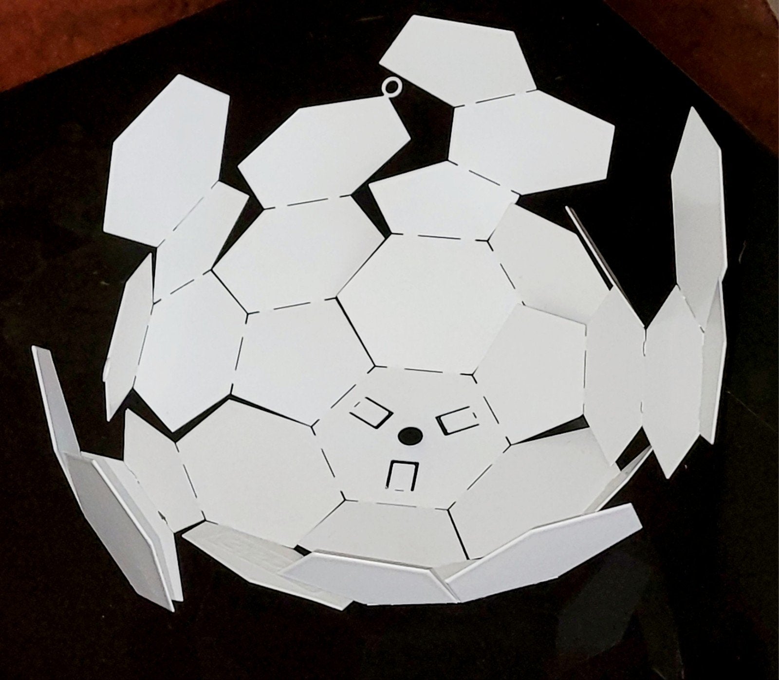 Richard Hutten voor Gispen Thunderball (wit) ¤ 30 cm lamp, Verzenden, Design, Nieuw, Metaal
