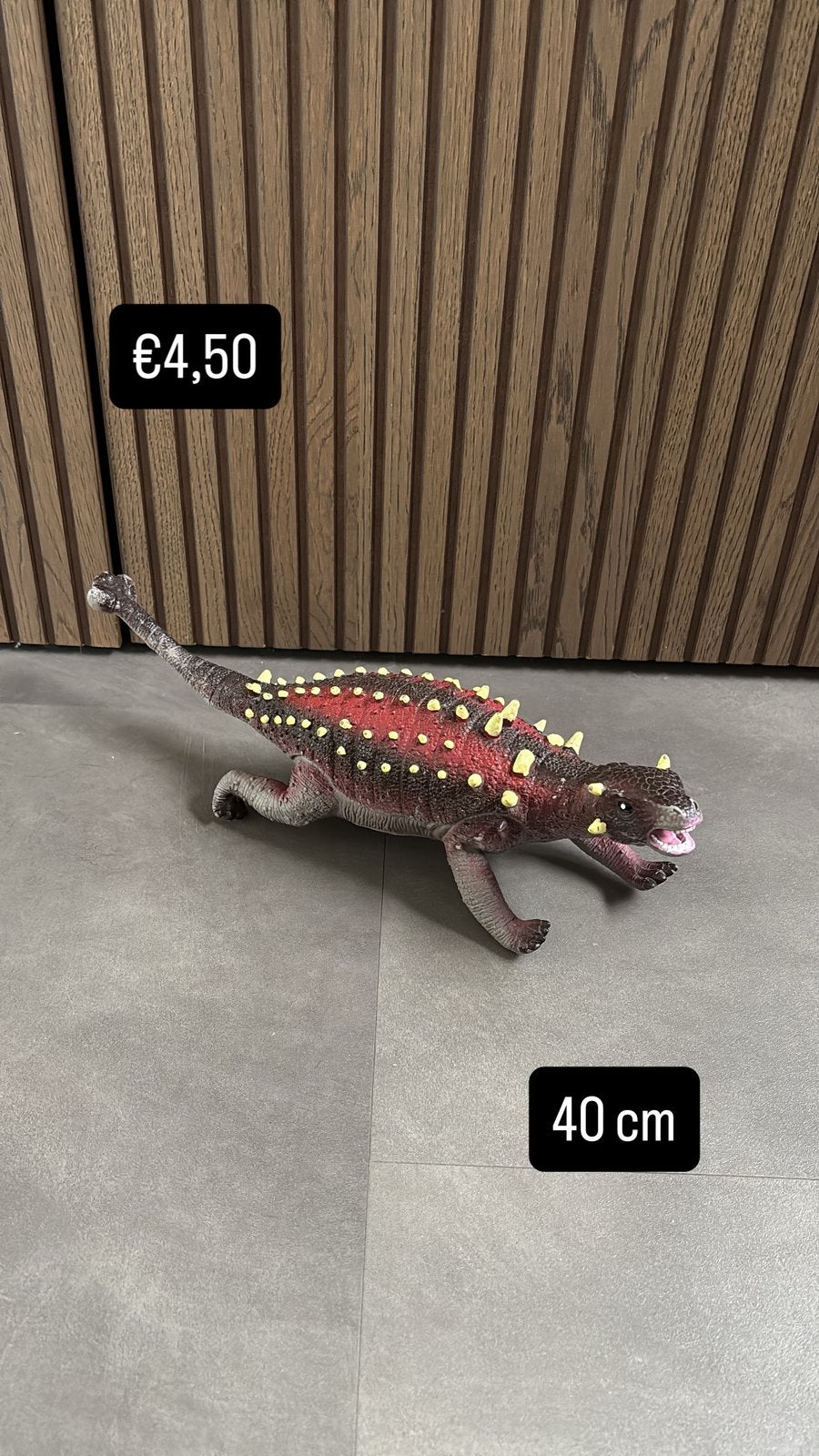 Grote, stoere dinosaurusspeelfiguur, ., Ophalen of Verzenden, Zo goed als nieuw, .