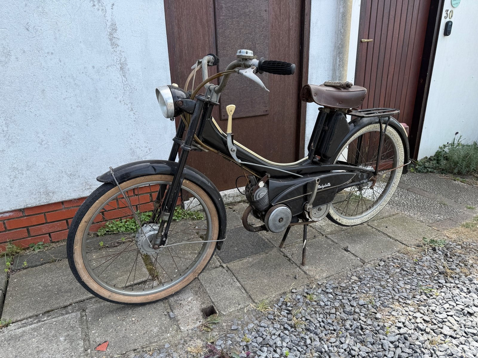Mobylette bg44 Fiets-o-matic met geel kenteken - Project, Fietsen en Brommers, Ophalen, Gebruikt, Maximaal 45 km/u