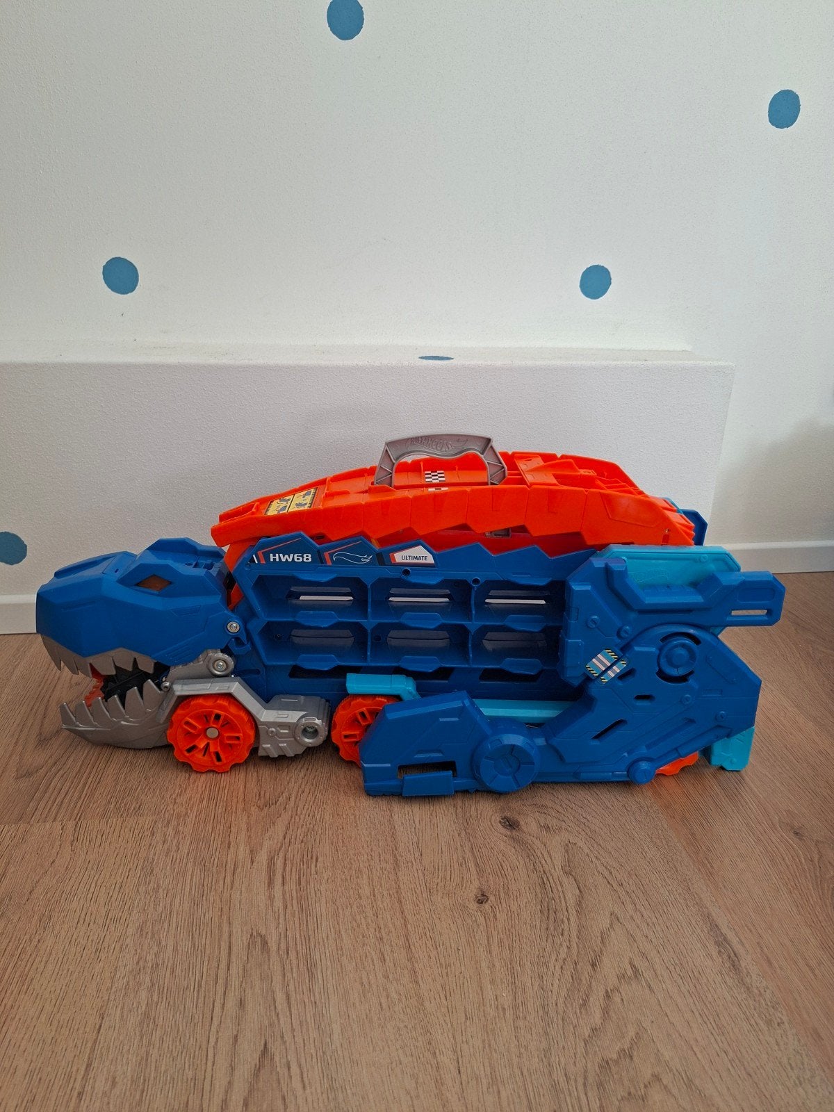 Hot Wheels Ultimate Garage Dino Hauler, Ophalen of Verzenden, Zo goed als nieuw