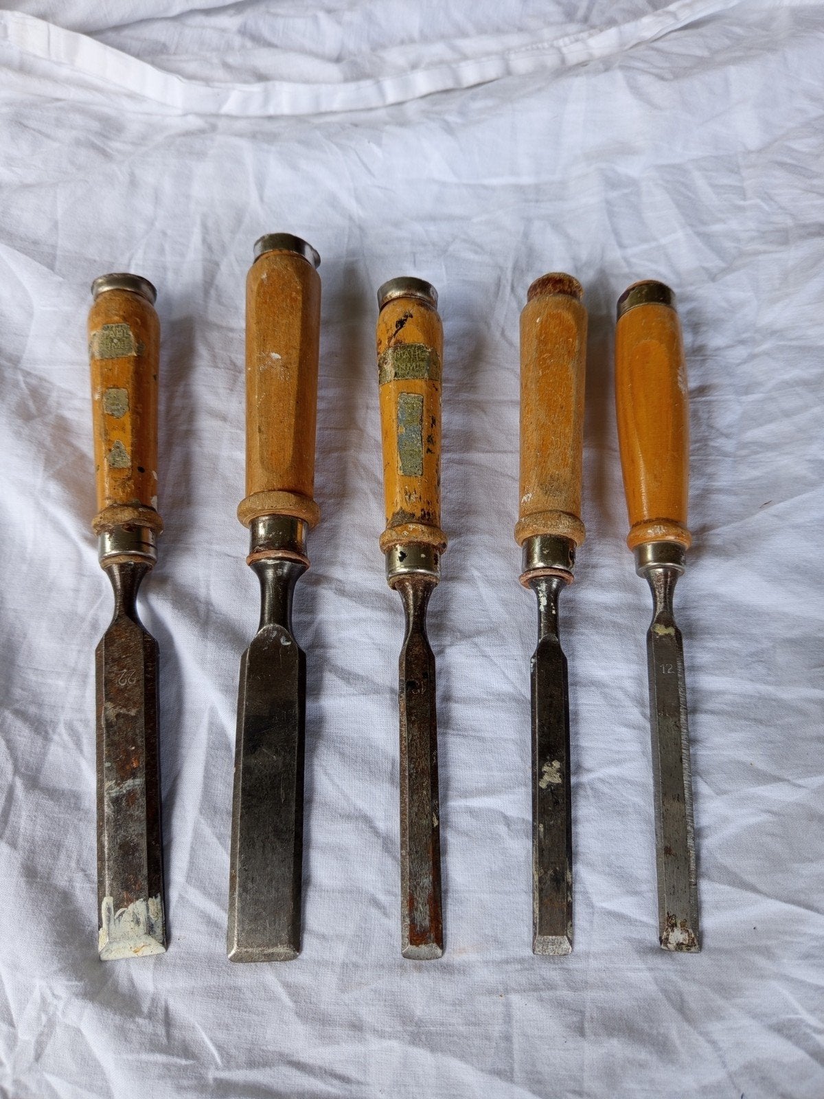 setje beitels, Antiek en Kunst, Antiek | Gereedschap en Instrumenten, Ophalen of Verzenden