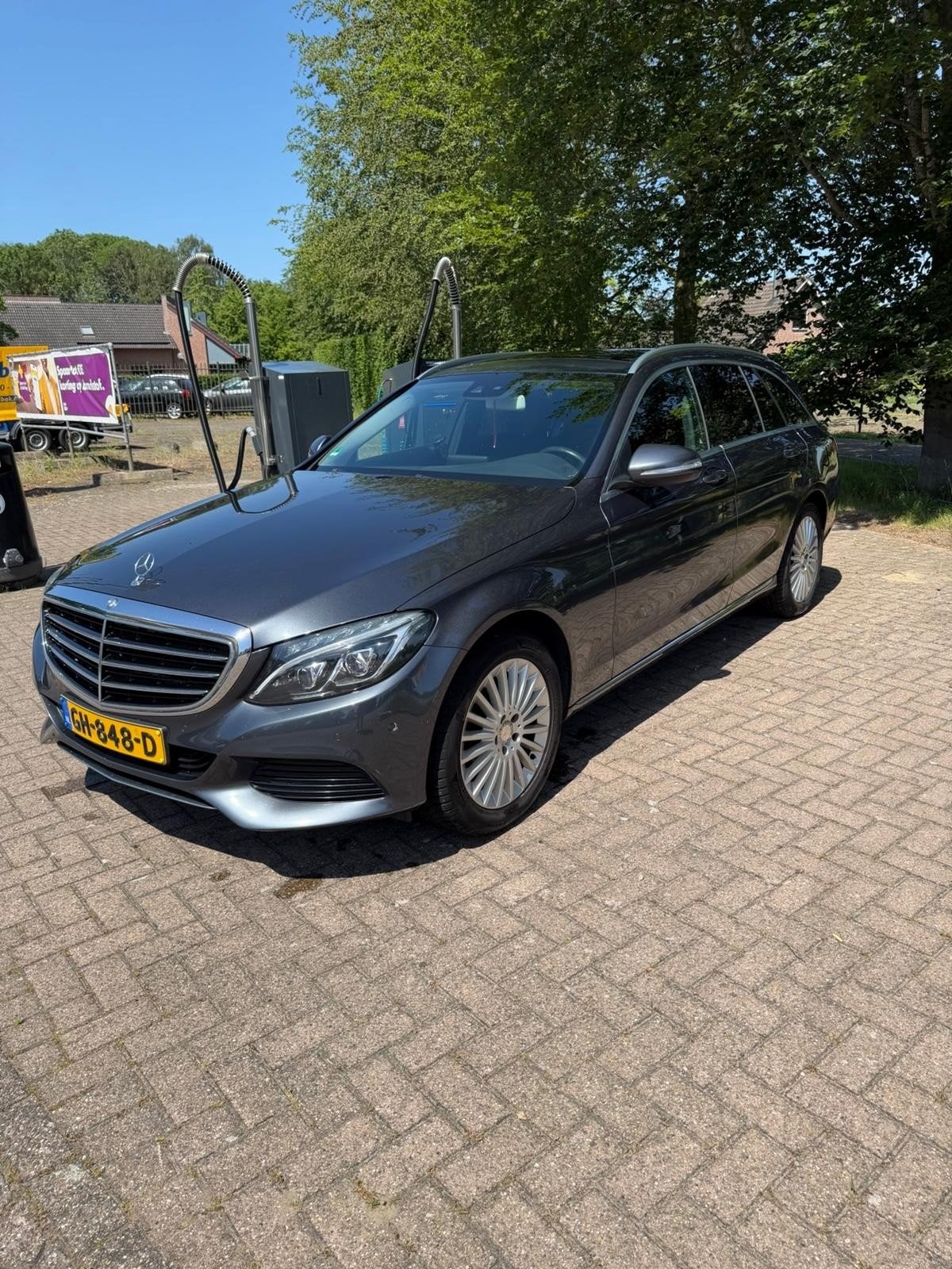 Mercedes-Benz C-Klasse C180  Estate /Prestige, Auto's, Automaat, 745 kg, Achterwielaandrijving, 1800 kg