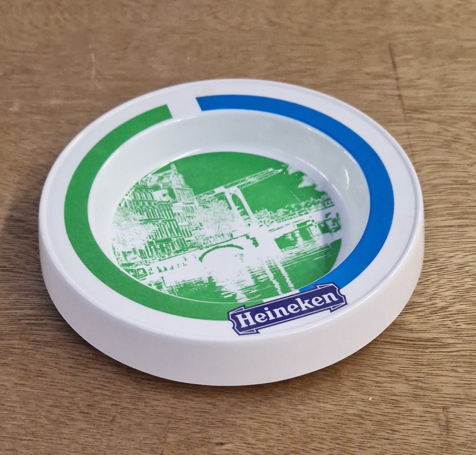 Heineken Asbak - Vintage Bier Memorabilia, Ophalen of Verzenden, Gebruikt, Overige typen, Heineken
